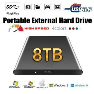2021 Upgrade, Portable External Hard Disk Mass Sto